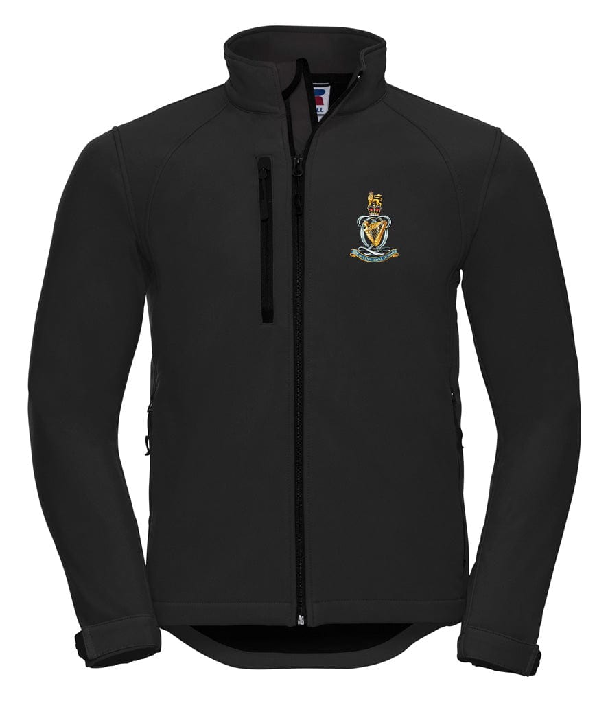 Queen's Royal Hussars Embroidered 3 Layer Softshell Jacket