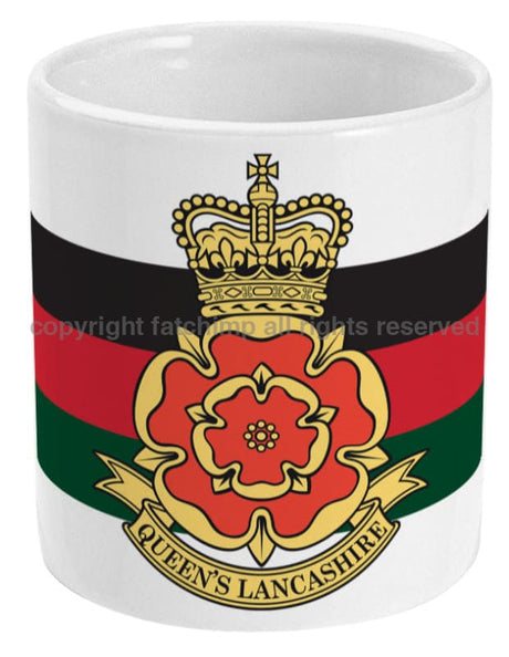 Queen's Lancashire Regiment Ceramic Mug