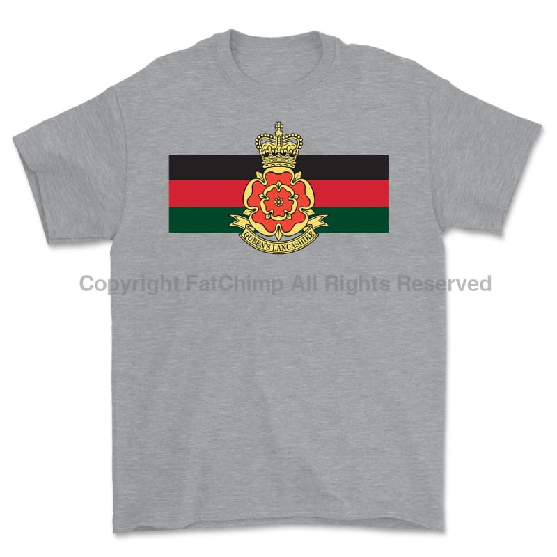 Queen's Lancashire Regiment Printed T-Shirt