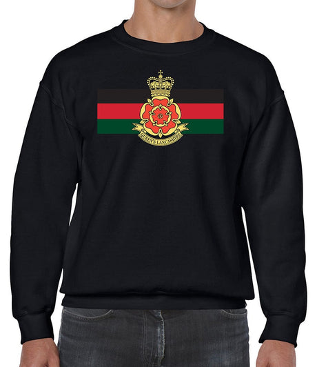 Queen's Lancashire Regiment Front Printed Sweater