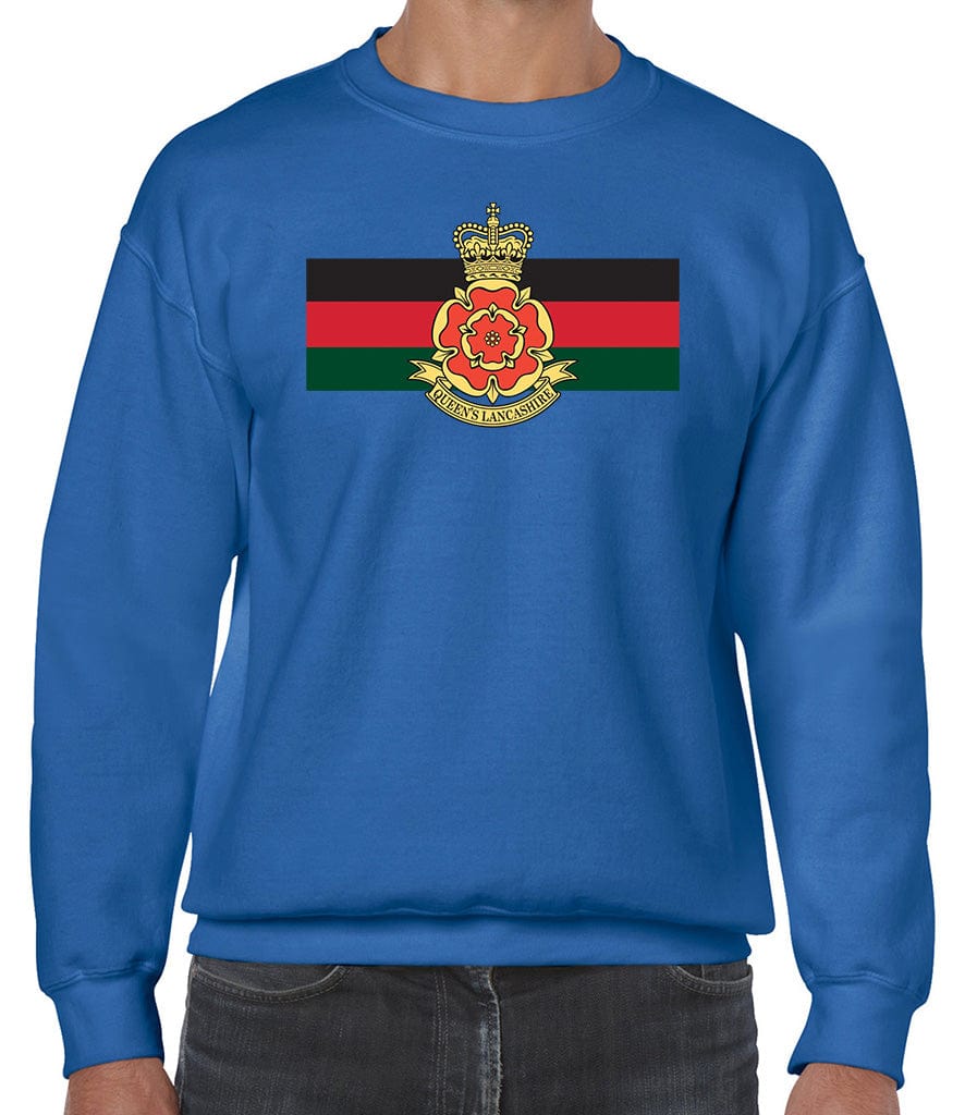 Queen's Lancashire Regiment Front Printed Sweater