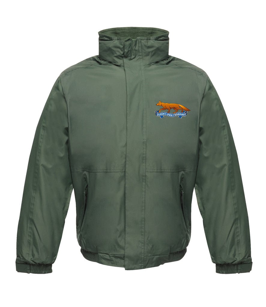 Queen's Own Yeomanry Embroidered Regatta Waterproof Insulated Jacket