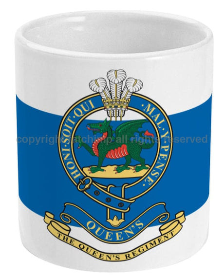 Queen's Regiment Ceramic Mug