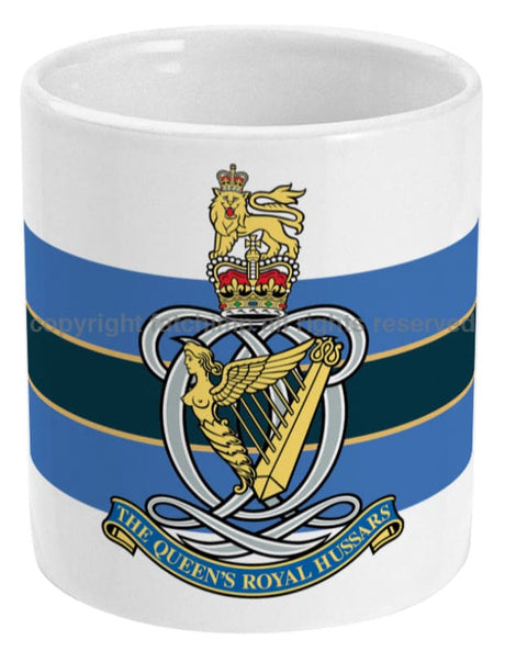 Queen's Royal Hussars Ceramic Mug