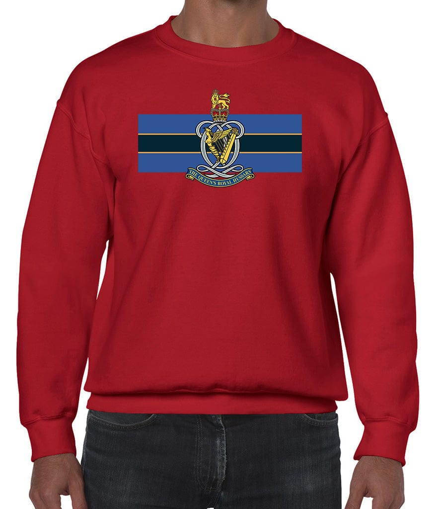 Queen's Royal Hussars Front Printed Sweater