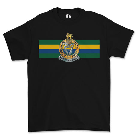 Queens Royal Irish Hussars Colours Printed T-Shirt