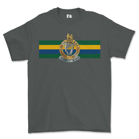 Queens Royal Irish Hussars Colours Printed T-Shirt
