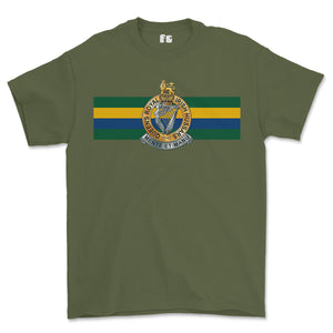 Queens Royal Irish Hussars Colours Printed T-Shirt