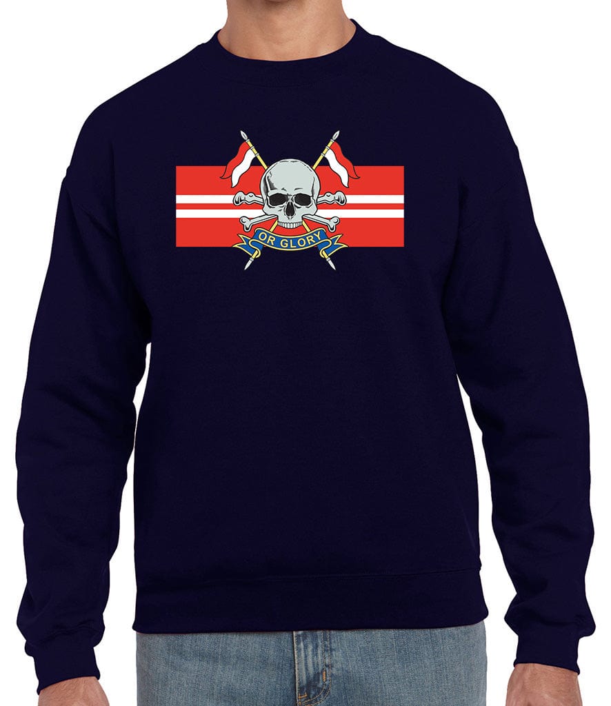 Queen's Royal Lancers Front Printed Sweater