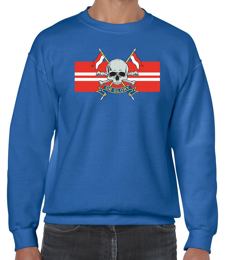 Queen's Royal Lancers Front Printed Sweater