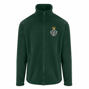RAC badge added to bottle green fleece