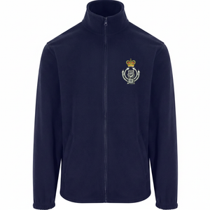 RAC badge on navy fleece