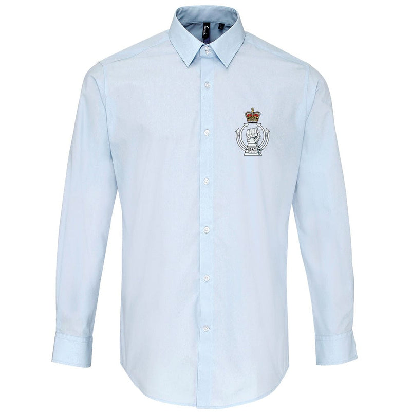 Royal Armoured Corps Embroidered Long Sleeve Oxford Shirt