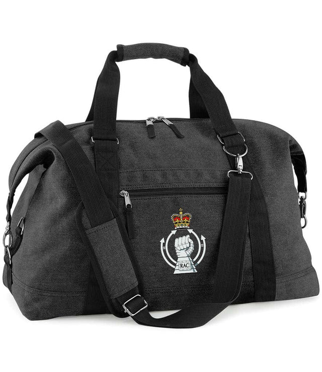 Royal Armoured Corps Vintage Canvas Satchel