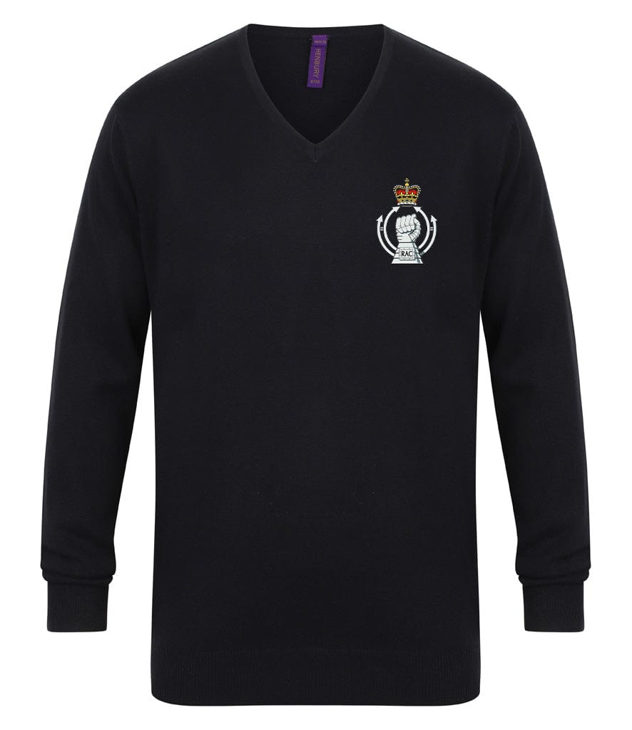 Royal Armoured Corps Lightweight V Neck Sweater