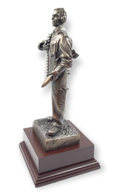 RAF ARMOURER Cold Cast Bronze Figurine