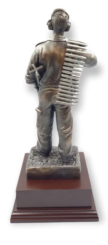 RAF ARMOURER Cold Cast Bronze Figurine