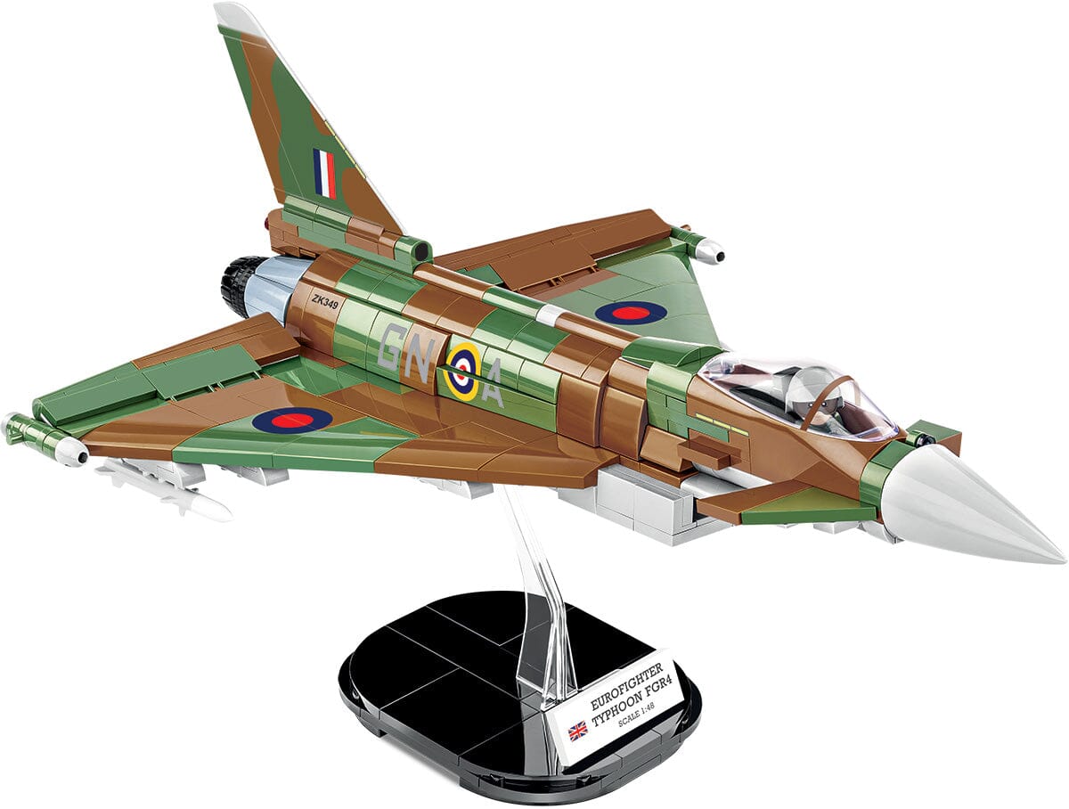 RAF Typhoon FGR4 "Gina" brick plane model - COBI 5843 - 577 bricks
