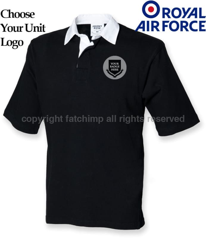 RAF Units Short Sleeve Rugby Shirt