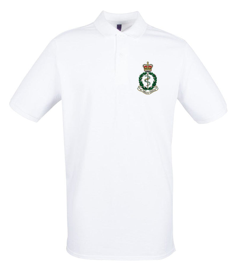 Royal Army Medical Corps Embroidered Pique Polo Shirt