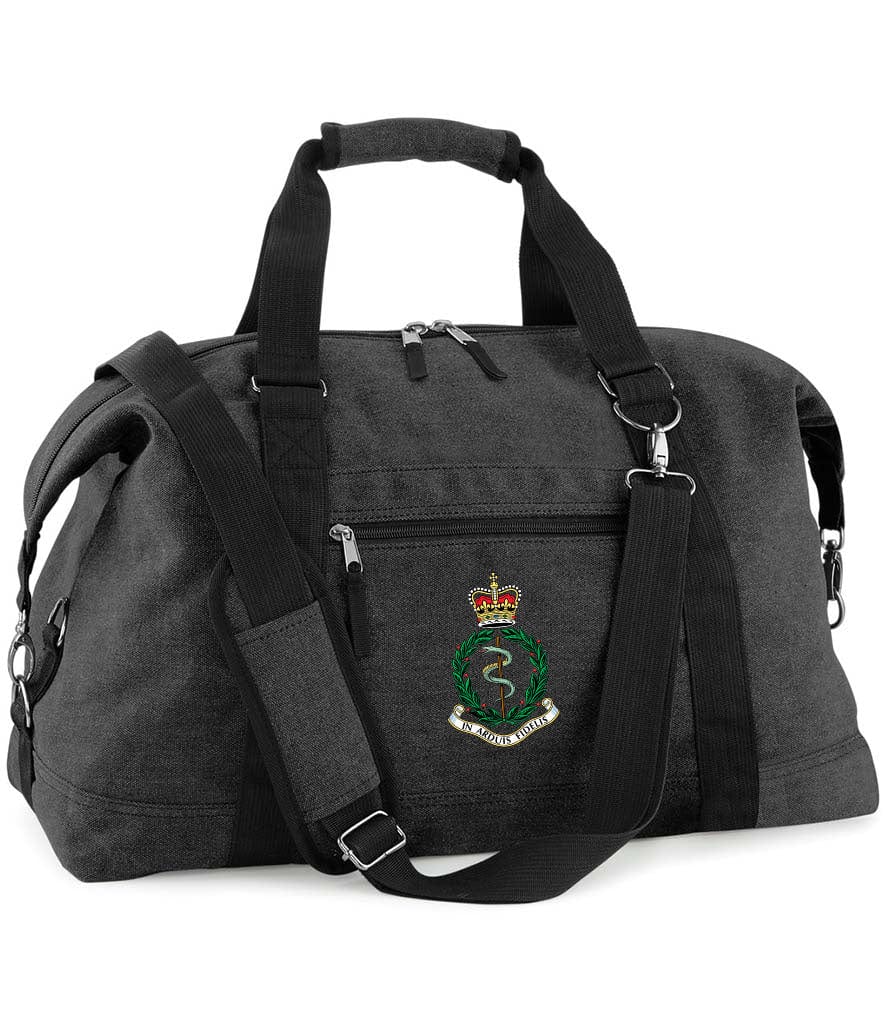 Royal Army Medical Corps Vintage Canvas Satchel