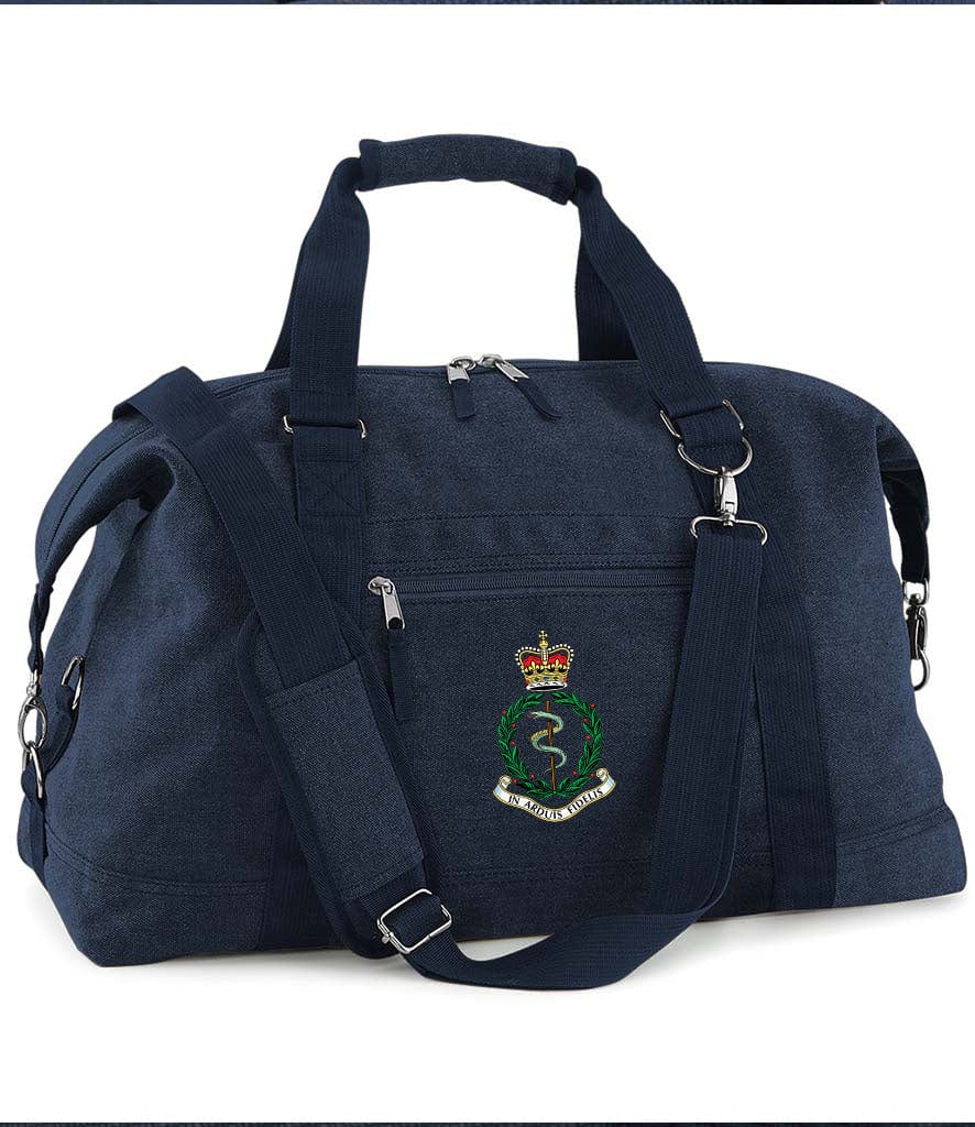 Royal Army Medical Corps Vintage Canvas Satchel