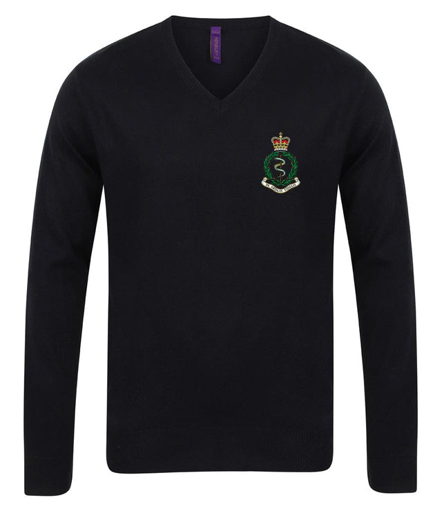 Royal Army Medical Corps Lightweight V Neck Sweater