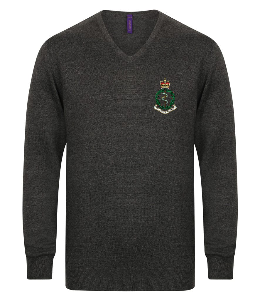 Royal Army Medical Corps Lightweight V Neck Sweater