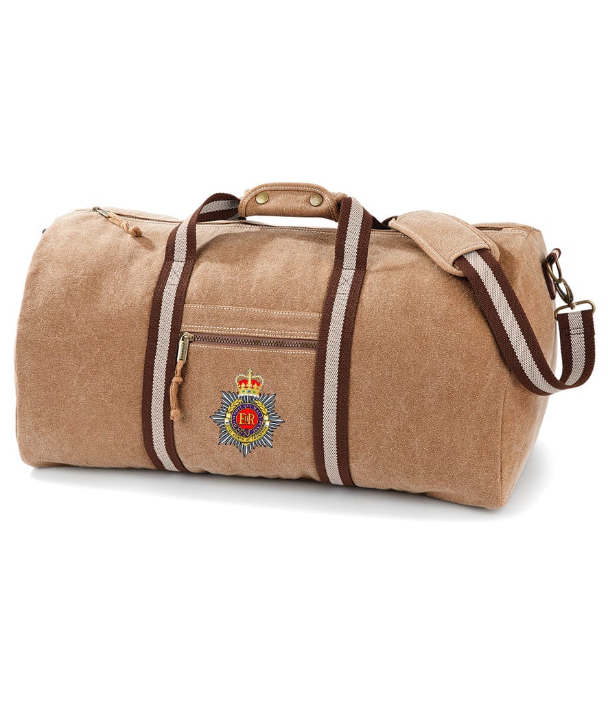 Royal Corps of Transport Vintage Canvas Holdall