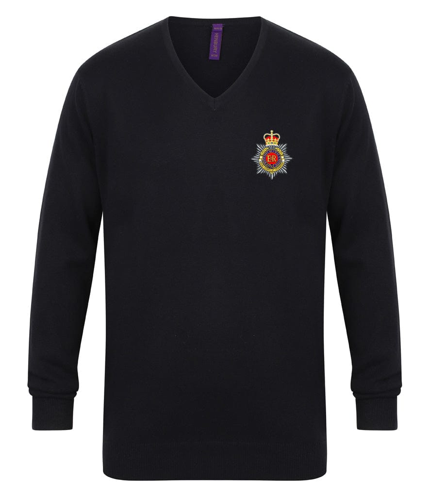 Royal Corps of Transport Lightweight V Neck Sweater
