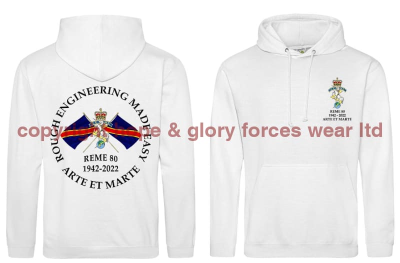 REME 80 Commemorative Double Side Printed Hoodie