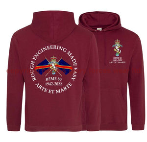 REME 80 Commemorative Double Side Printed Hoodie