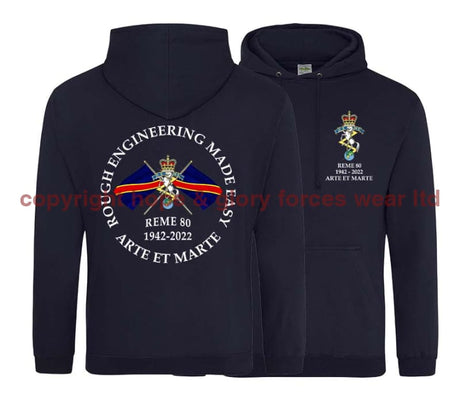 REME 80 Commemorative Double Side Printed Hoodie