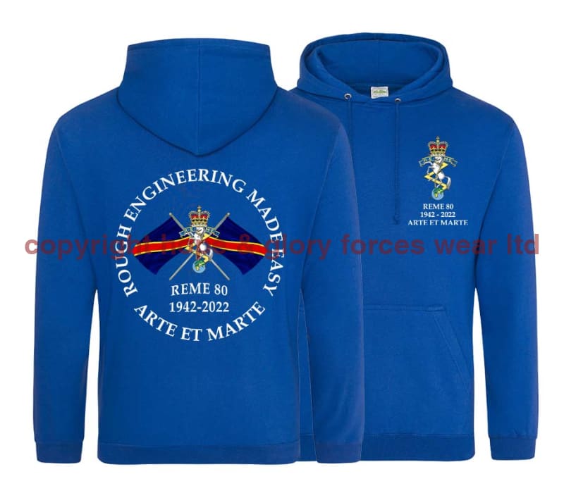 REME 80 Commemorative Double Side Printed Hoodie
