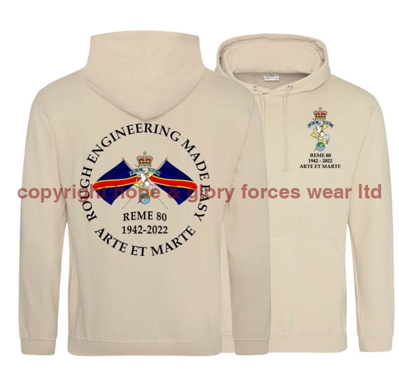 REME 80 Commemorative Double Side Printed Hoodie