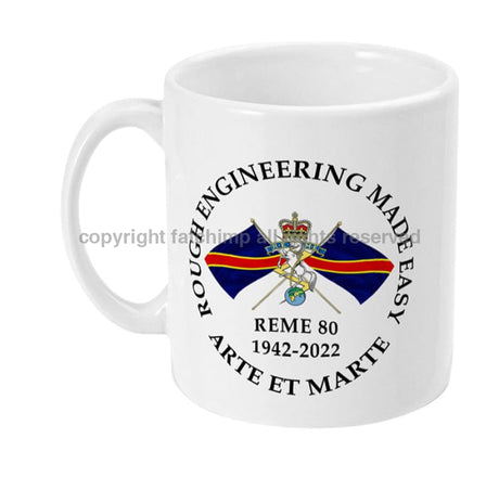 REME 80 Year Commemorative Ceramic Mug