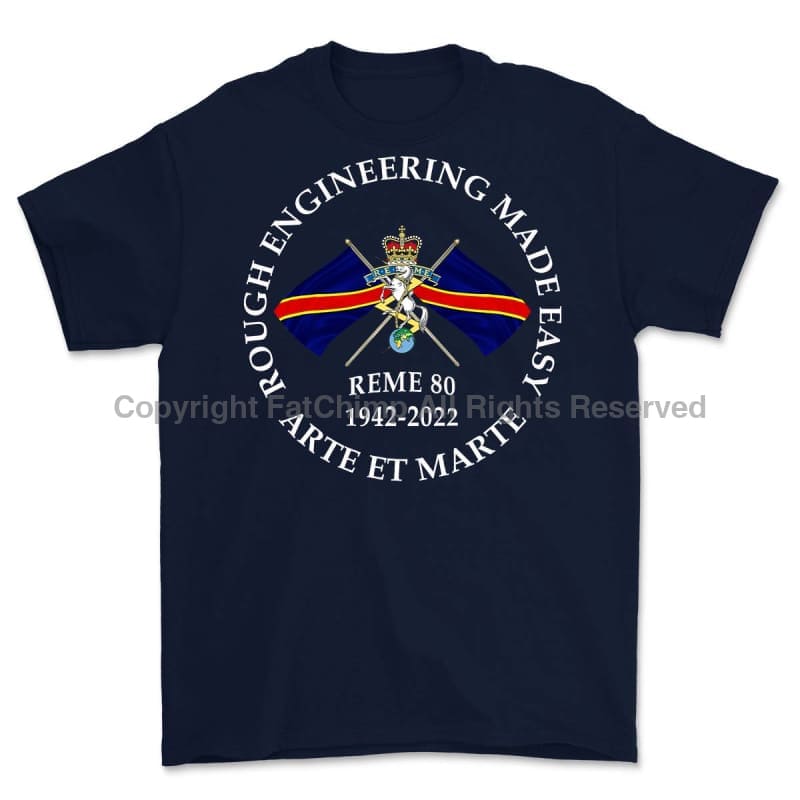 REME 80 Years Commemorative Printed T-Shirt