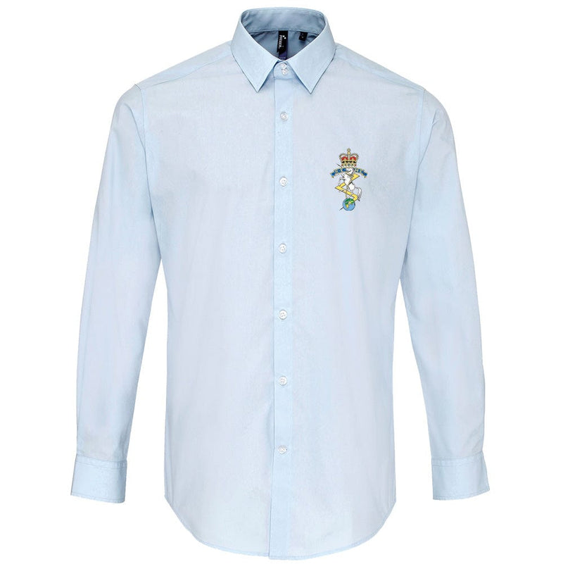 Royal Electrical and Mechanical Engineers Embroidered Long Sleeve Oxford Shirt