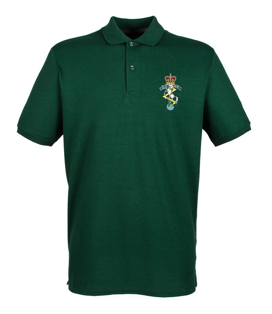 Royal Electrical and Mechanical Engineers Embroidered Pique Polo Shirt