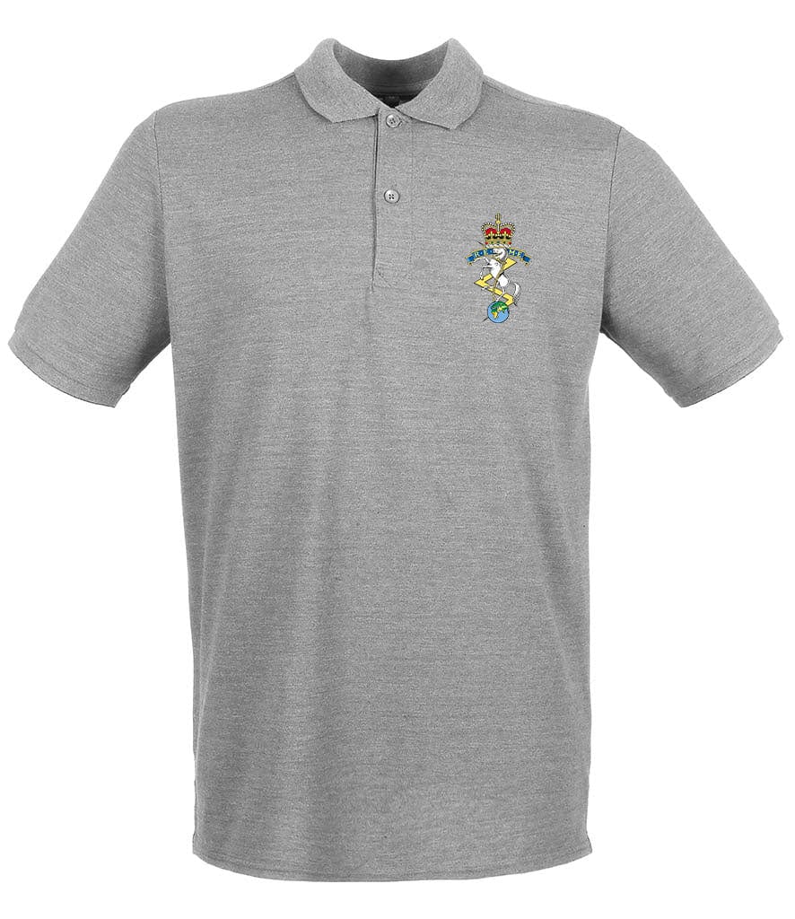 Royal Electrical and Mechanical Engineers Embroidered Pique Polo Shirt