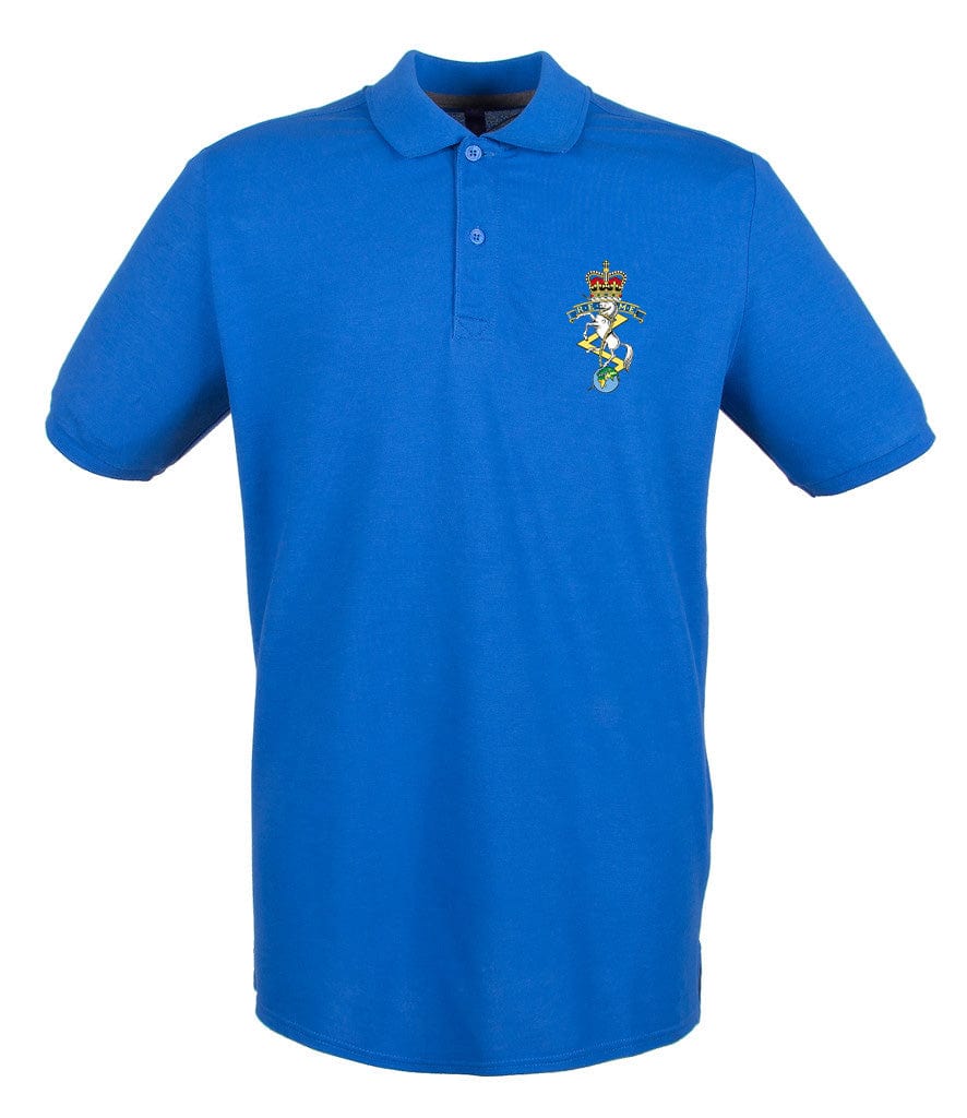 Royal Electrical and Mechanical Engineers Embroidered Pique Polo Shirt