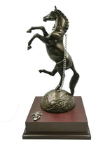 REME REARING HORSE Cold Cast Bronze Figurine
