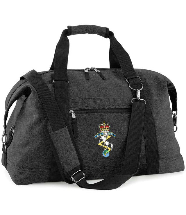 Royal Electrical and Mechanical Engineers Vintage Canvas Satchel