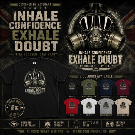 Inhale Confidence Exhale Doubt Printed T-Shirt