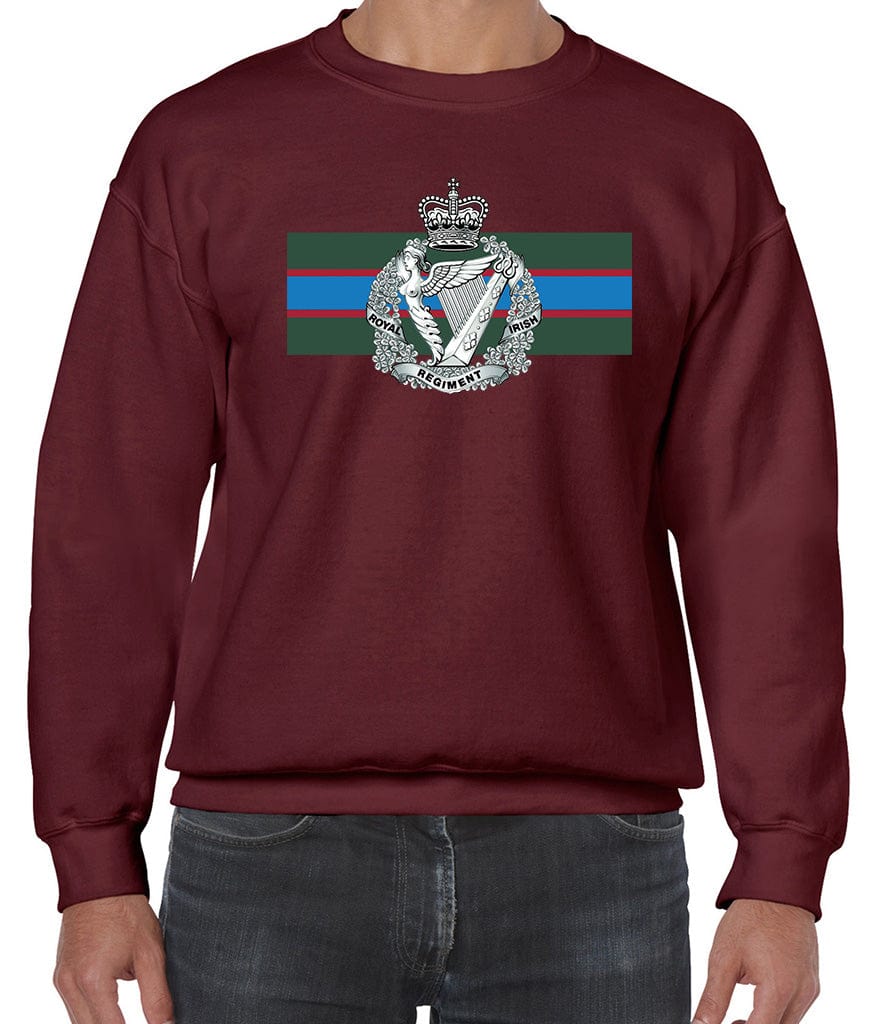 Royal Irish Regiment Front Printed Sweater