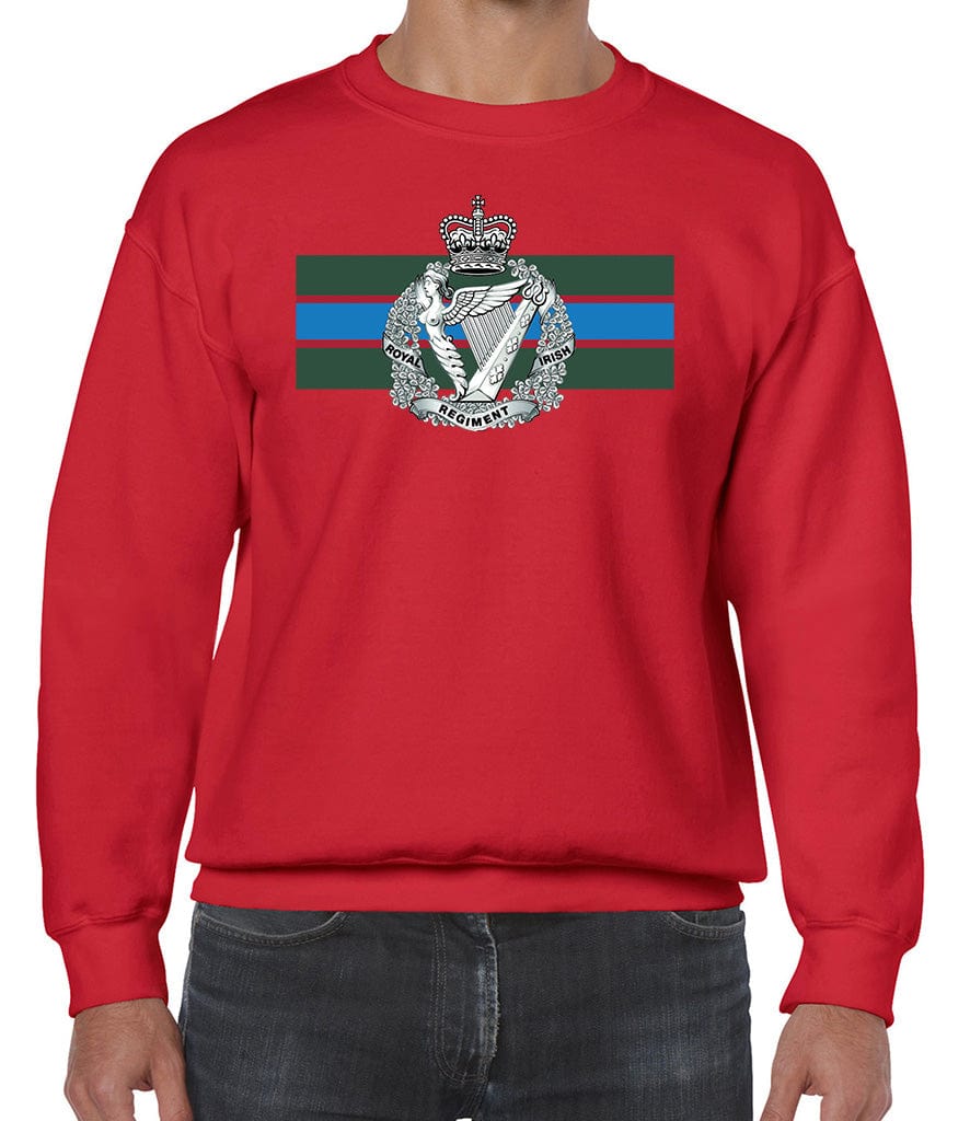 Royal Irish Regiment Front Printed Sweater