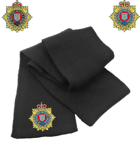 Royal Logistic Corps Heavy Knit Scarf