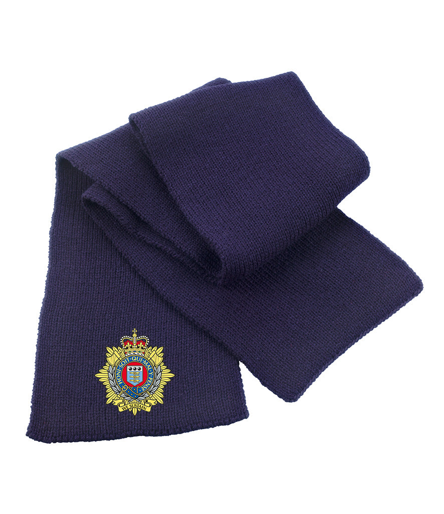 Royal Logistic Corps Heavy Knit Scarf