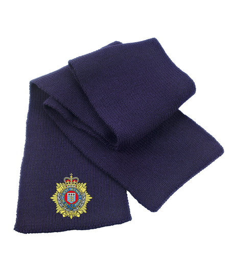 Royal Logistic Corps Heavy Knit Scarf