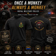 RMP Once a Monkey Double Print T-Shirt